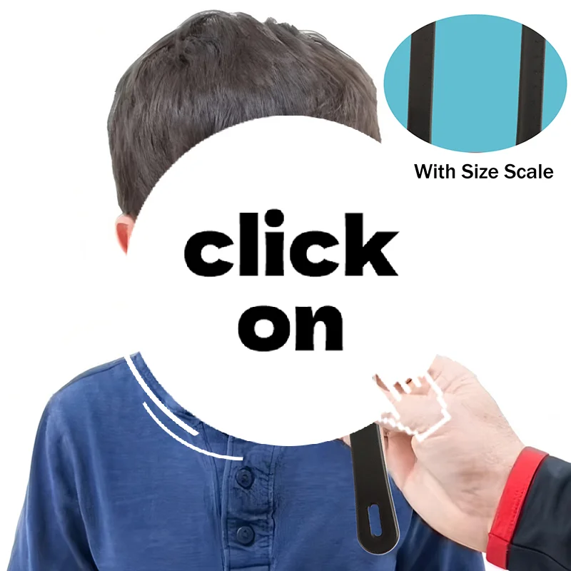 

1PCS Eye Occluder Professional Black Bear Shape Handheld Optometry Tool Eye Occluder Block Plate For Vision Test With Scale