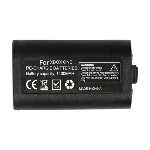 Imagen 2 del producto Batería recargable de 1400mAh para Xbox One, batería con mango incorporado, baterías de repuesto, controlador inalámbrico