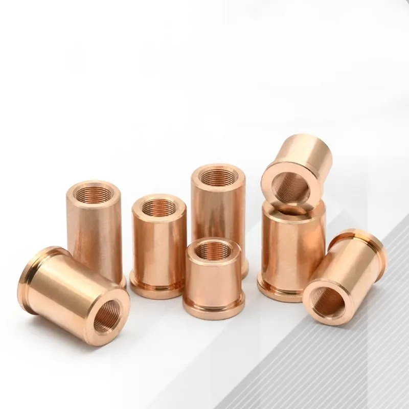 Laser, optical precision accessories, M4x0.25 precision fine tooth nut, threaded bushing, copper material
