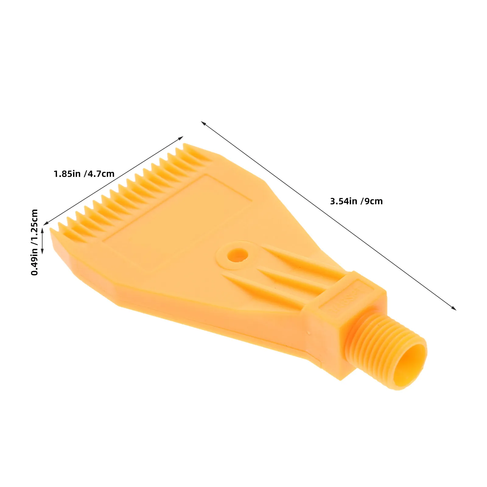 10 PCS Flat Blow Nozzle Airflow Spray 3 Holes Direction Wind Cooling Drying Tool Jet Accessory