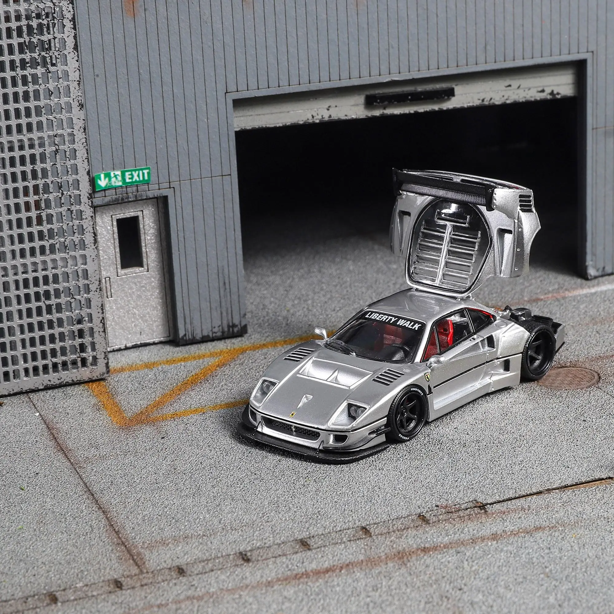 SM 1/64 Alloy LB-Works Widebody Modified Car Model Decor Pre-sale