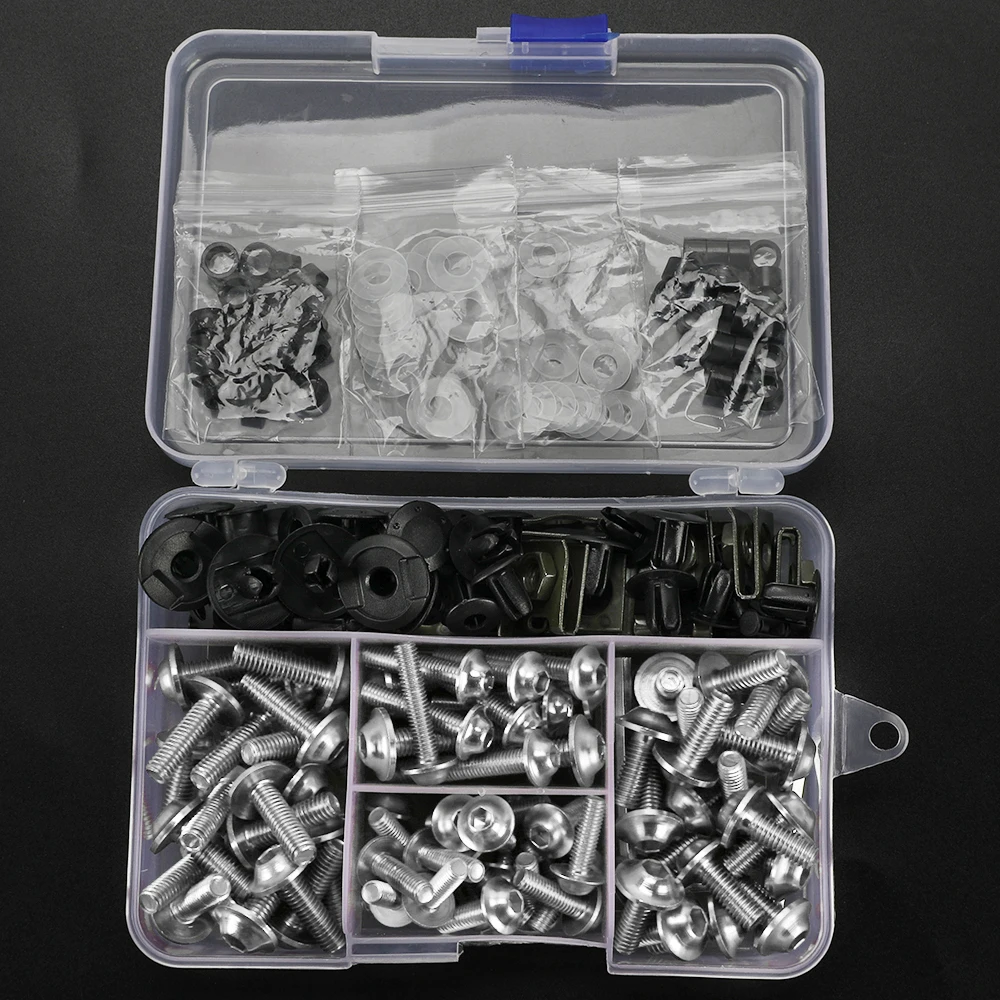 

Motorcycle Aluminium Complete Fairing Bolts Kit Screws Nut For Honda transalp 650 600 750 700 xlv TRANSALP xl700v xl600v xl650v