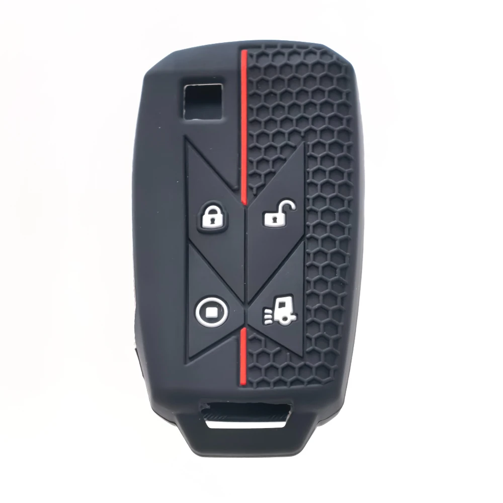 Silicone Car Remote Cover Holder Protector Shell Set for Renault Euro 6 Series T C K Gama Truck Key Case Keychain Accessories view 3