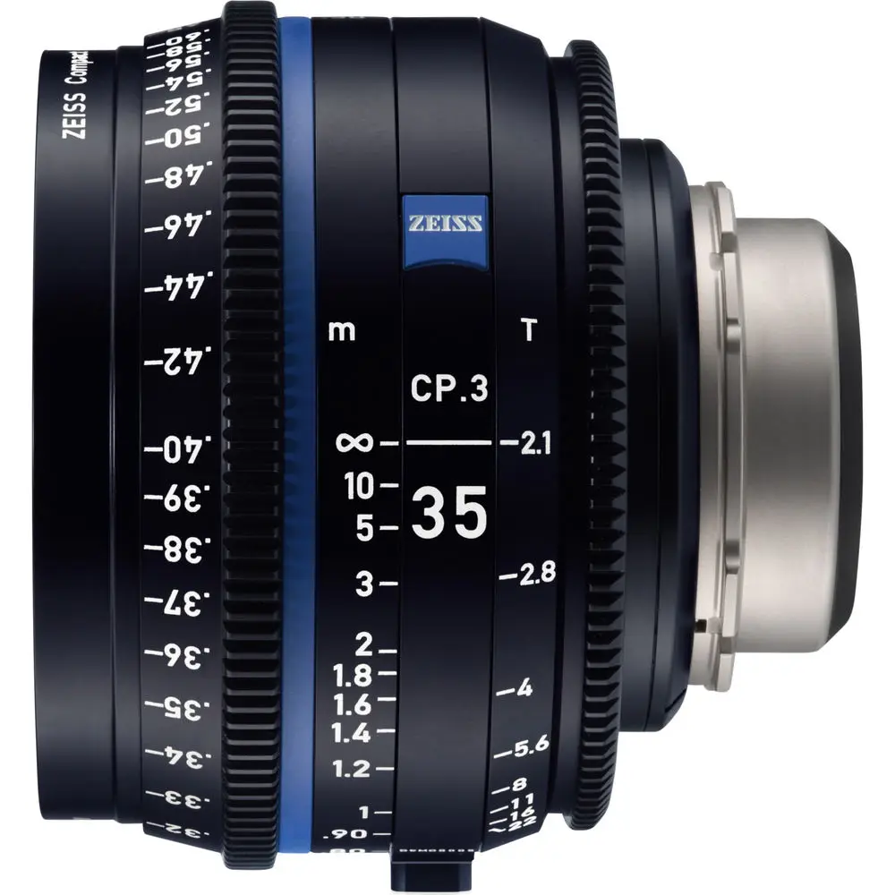 ZEISS CP.3 35mm T2.1 Compact Prime Cinema Lens For Canon EF/MFT/PL/Nikon F/Sony E Mount Cameras