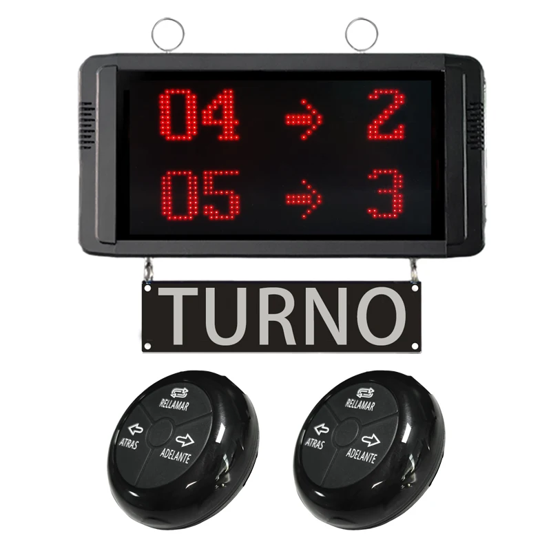 

Ycall Simple Electronic Take A Number Machine Wireless Queue Management Call System Turno Matic Screen with Next Control Button