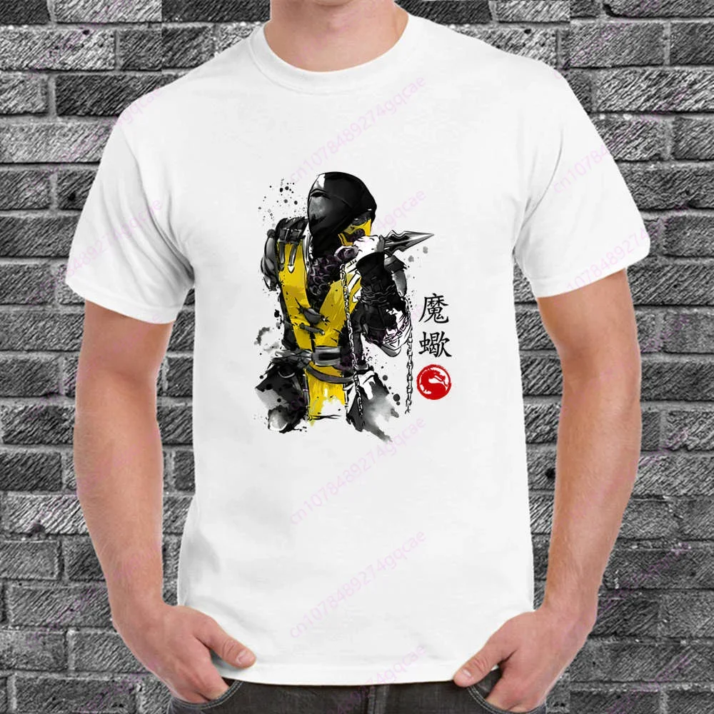 Mortal Kombat Printed T Shirts Spring Tops Summer Tees Men Women Short Sleeve Casual Personaity T Shirts