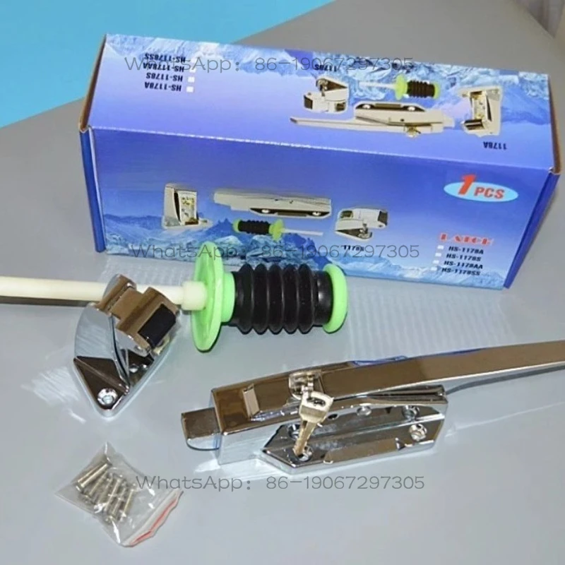 Cold Storage Convex Flat  Safety Handle Hinge Oven  Lock Refrigerating Parts