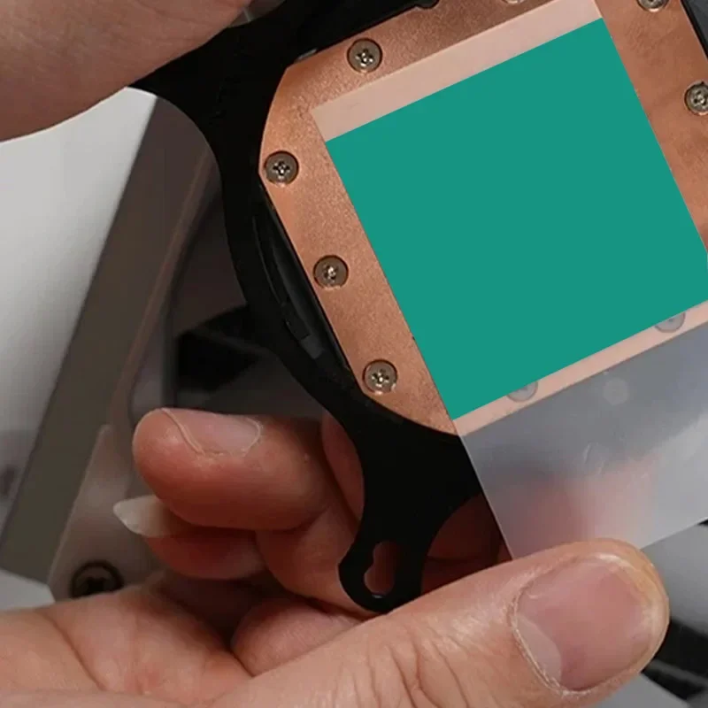 FEHONDA PCM8550 مرحلة تغيير لوحة حرارية 8,5 واط/mk مرحلة تغيير الوسادة لرقاقة وحدة المعالجة المركزية المبرد التبريد لوحة حرارية 40x80 مللي متر 40x40 مللي متر