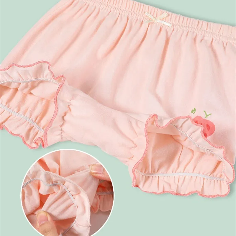 2/3/4 Piece/Lot Baby Panties 100% Cotton Kids Infant Newborn Fashion Cute Cartoon Soft Underpants Children Wear Outside Shorts