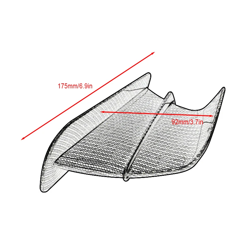 Motorcycle Accessories Winglet Aerodynamic Wing Kit Spoiler For Aprilia RSV4 X Tuono V4 660 Factory RS660