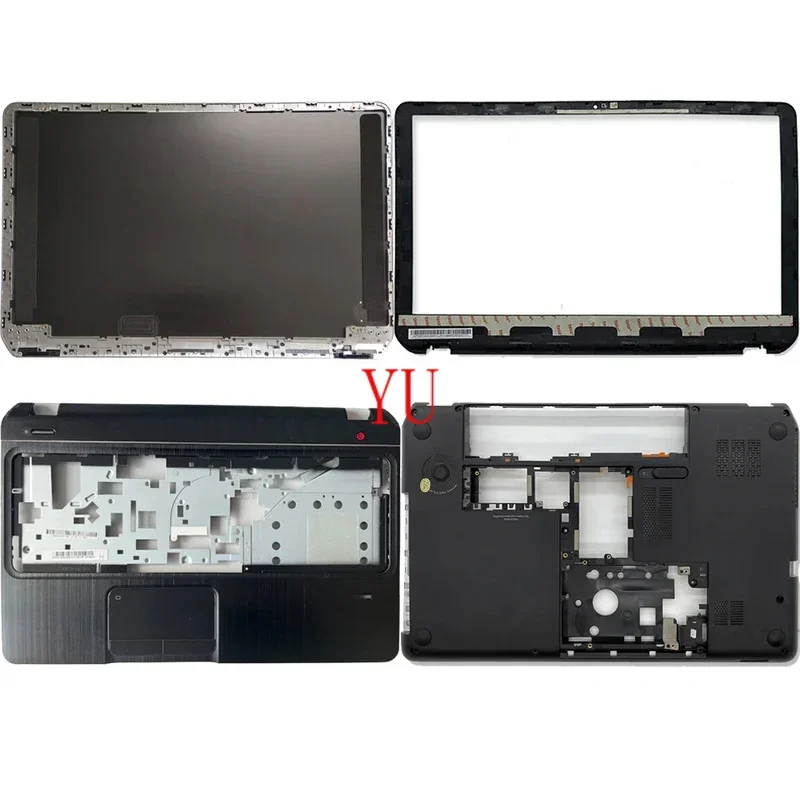 New Case For HP Envy Pavilion M6 M6-1000 M6 1000 Series LCD Back Cover/Bezel/Palmrest Upper/Bottom Base 686895-001 AP0U9000100