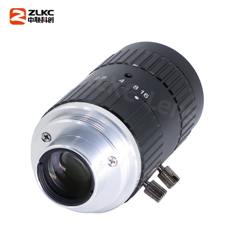10MegaPixels Camera 16mm Lens 2/3'' C-Mount Lens Industrial Camera Low Distortion F2.8-16 Manual Iris Industrial/CCTV Cameras