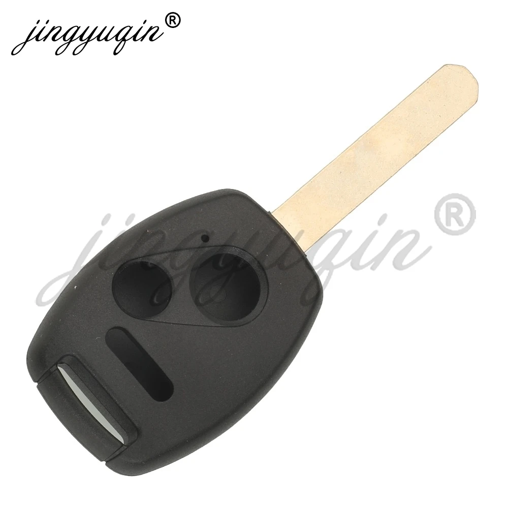 jingyuqin 5/10X High Quality Remote Key Case Shell for Honda Accord Fit CR-V Civic PilotInsight Ridgeline 2008 2009 201020112012 view 3