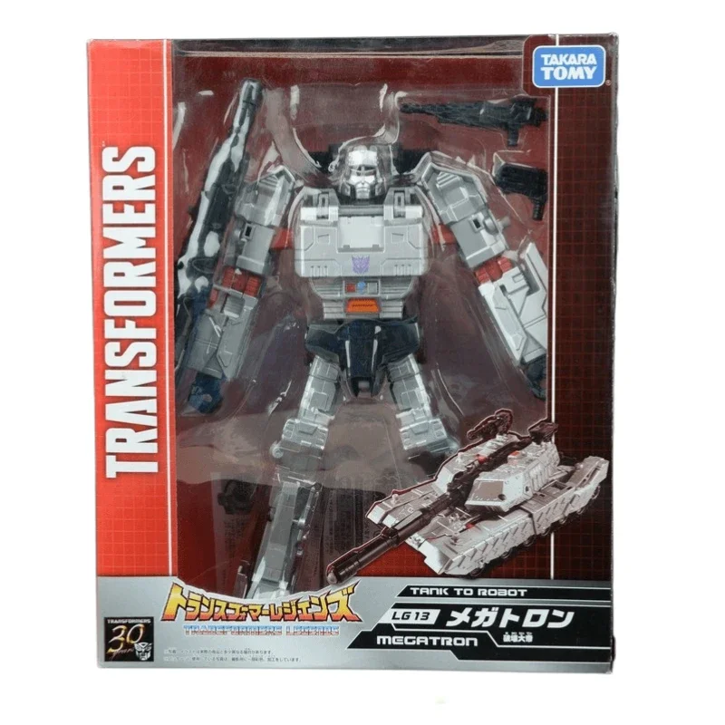 In stock original TAKARA TOMY Transformers Japanese version LG-13 Megatron PVC anime character action figure model toy