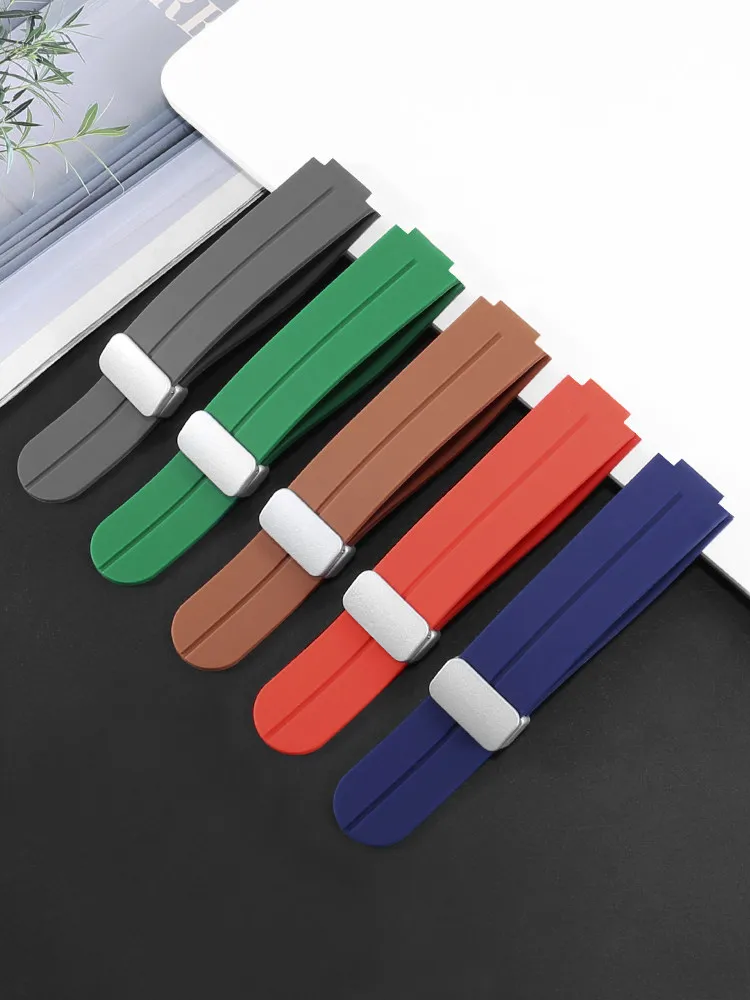 Suitable for Aigo Patriot Smart GT V2 Magnetic Silicone Watch with Soft Waterproof Men's and Women's Sports Replacement Strap