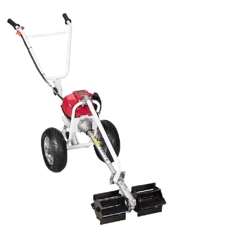 2026 hot sale New Model GX35 4 Stroke  Engine  3 in 1 Wheeled Brush Cutter String Trimmer Whipper Sniper Garden Tools