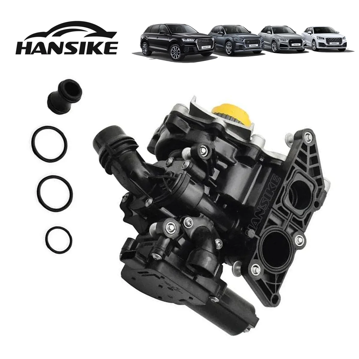 Factory Supply OEM 06L121111H Cooling System NEW EA888 Electric Water Pump Thermostat Assembly for VW Audi Car Accessories - view 3
