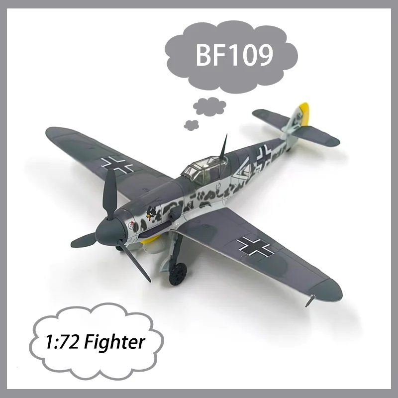 

Литая под давлением модель из сплава BF109, масштаб 1:72, модель известного самолета истребителя для демонстрации коллекций, праздничные подарки
