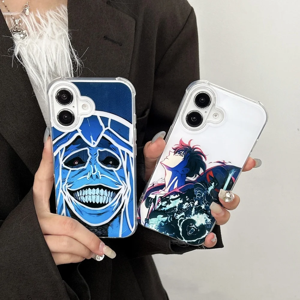 

Korea Anime solo leveling Phone Case protection for iPhone 16 15 13 12 11 14 Pro Max X Coque