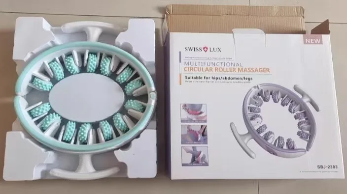 Cellulite Manual Massager Roller for Thighs and Buttocks ,and diverging roller technology for targeted anti-cellulite massage.