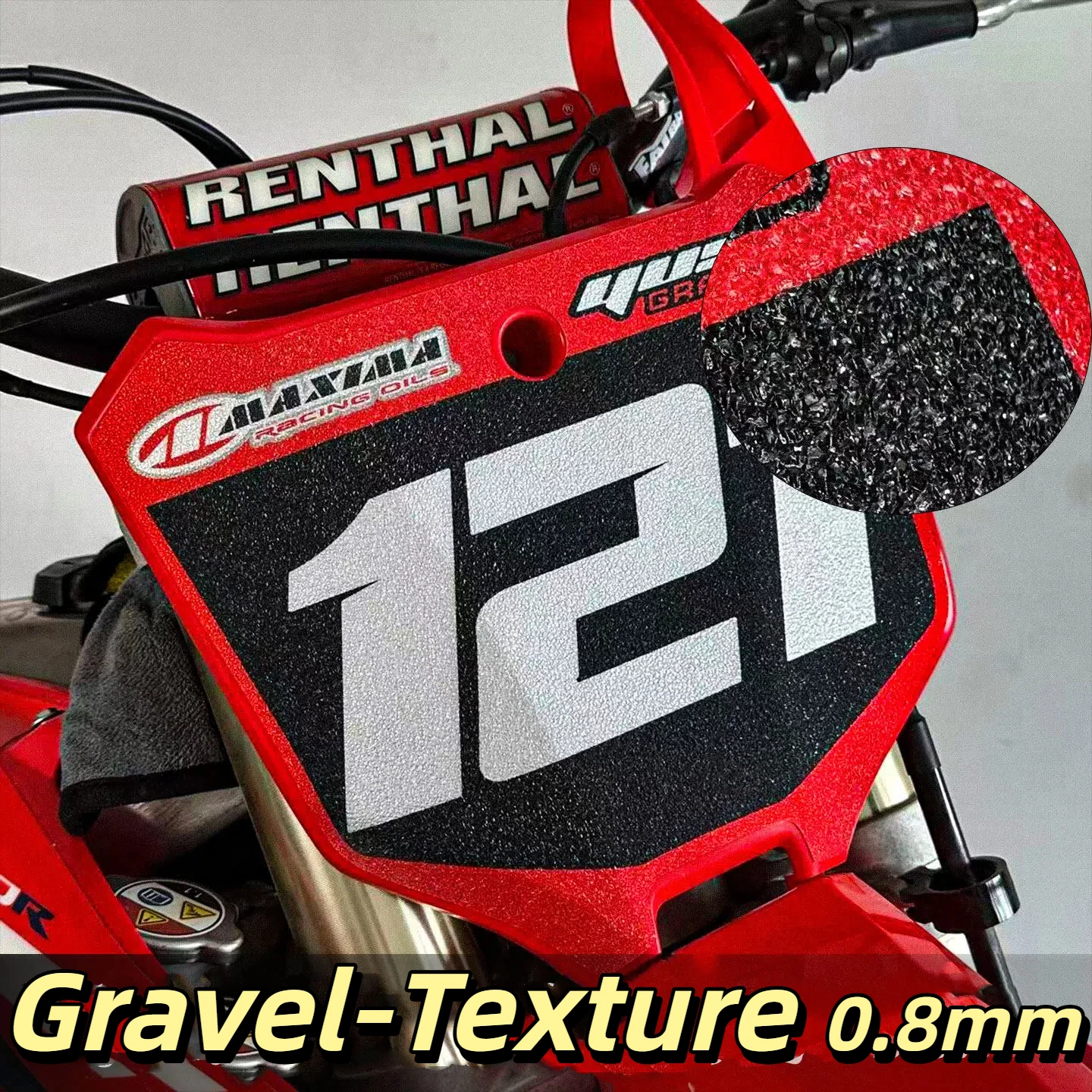 OTOM Motocross Aanpassen Grafische Decals Stickers Kit voor Husqvarna Tc Fc Te Fe 2024-2025 Holografische Chrome Grind Sticker Kit