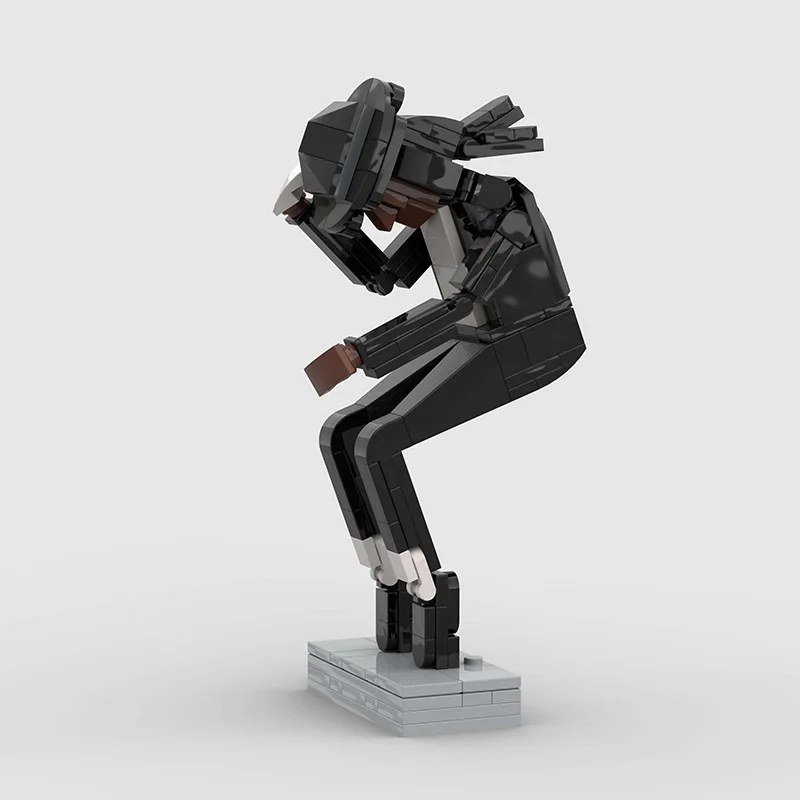Idées MOC - Figurines de chanteurs et danseurs de superstar musicaux - Modèle MJ - Jouets de Michael Jackson - Jouets éducatifs pour enfants - Cadeau de Noël