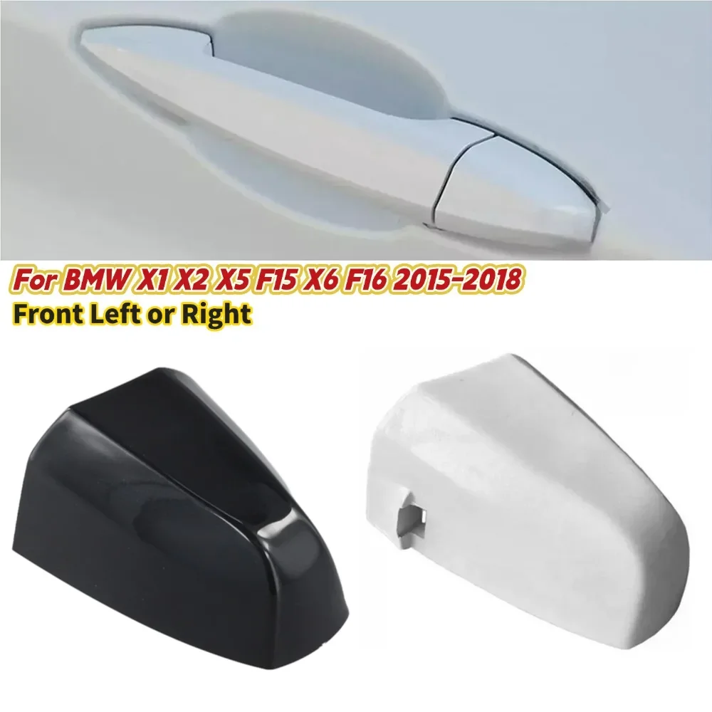 51217396541 51217396544 tampa da maçaneta da porta dianteira esquerda ou direita para bmw x1 x2 x5 para f15 x6 f16 2015-2018 preto branco