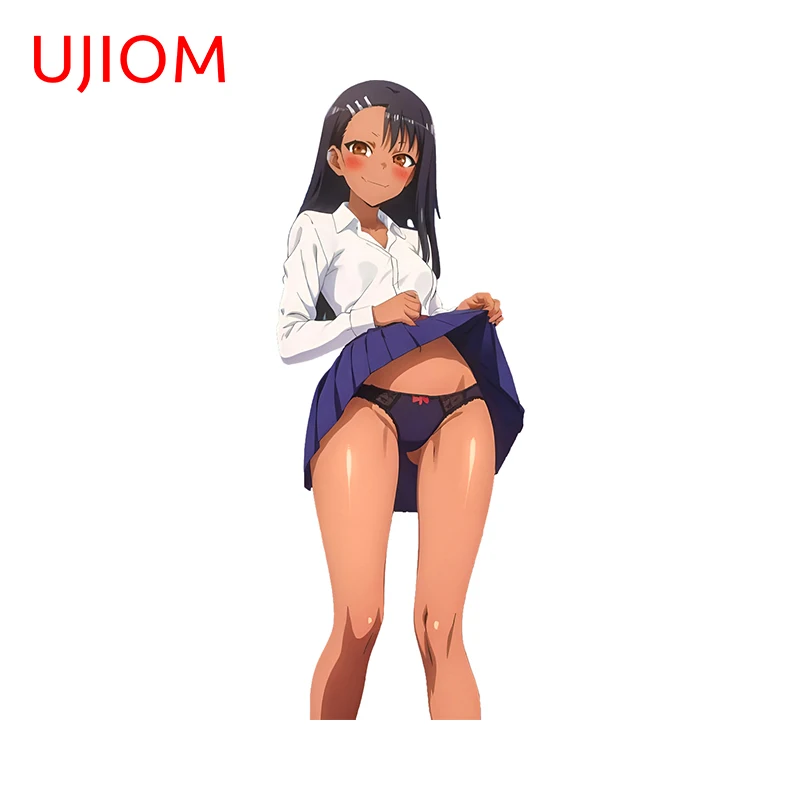 UJIOM 13cm X 5.1cm NSFW Nagatoro Seductive 3D Wall Stickers Bathroom Kitchen Decal Hentai Home Wallpaper Accessories Poster