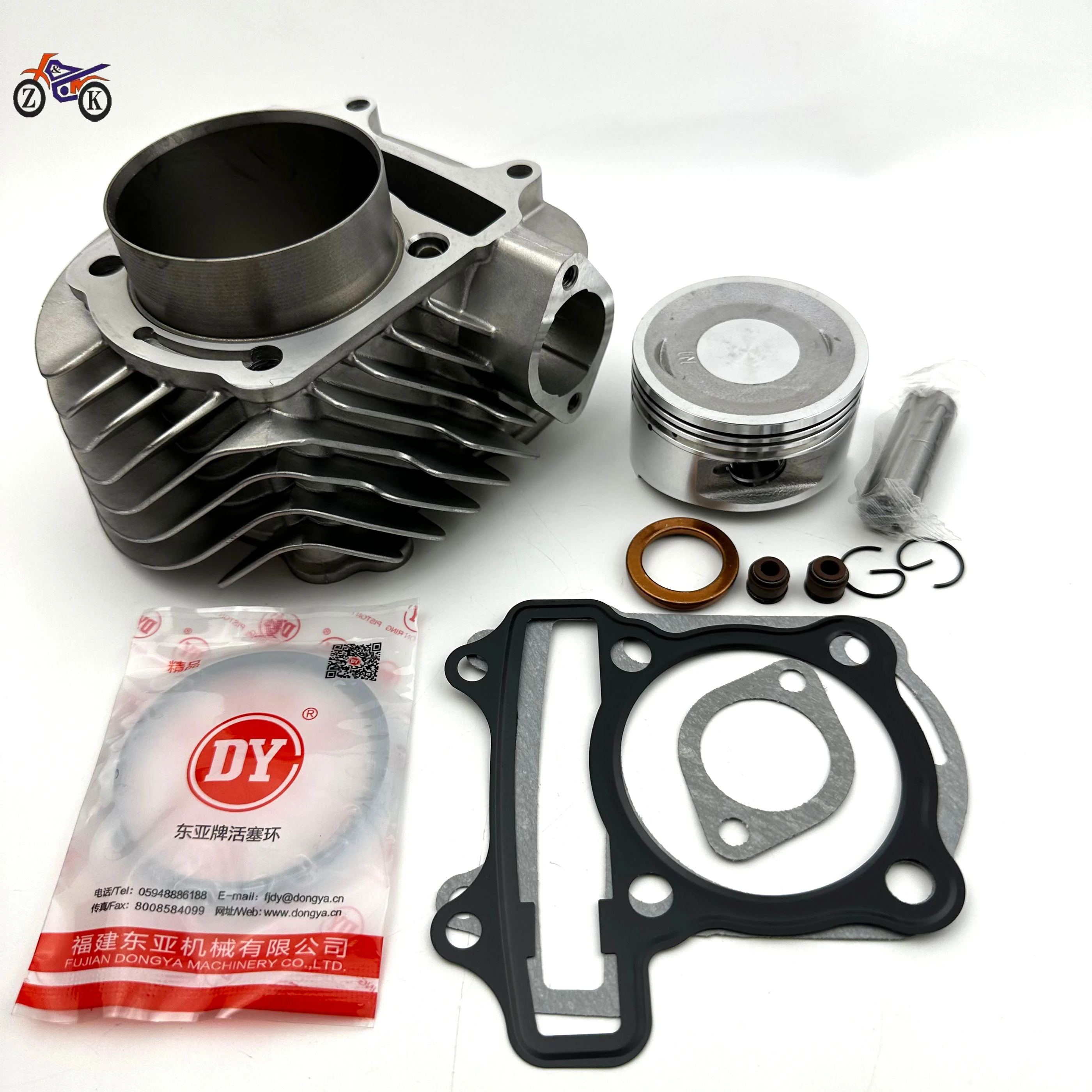 62.5mGY7 200CC CYLINDER GY6 150CC 170CC 1UPGRADE TO GY6 200CC CYLINDER KIT CYLINDER ASSY FOR 4-STROKE Haomai 152QMI SCOOTER KART