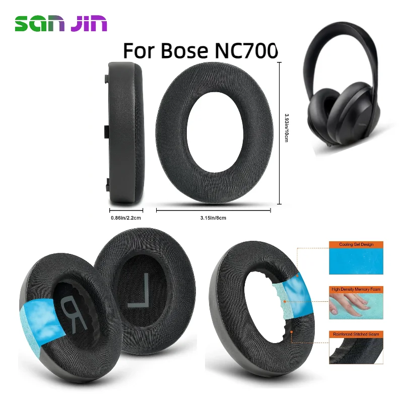 

Replacement Ear Pad for Bose NC700 Headphone Earmuffs Ear Cushion Cover Earpads Headband
