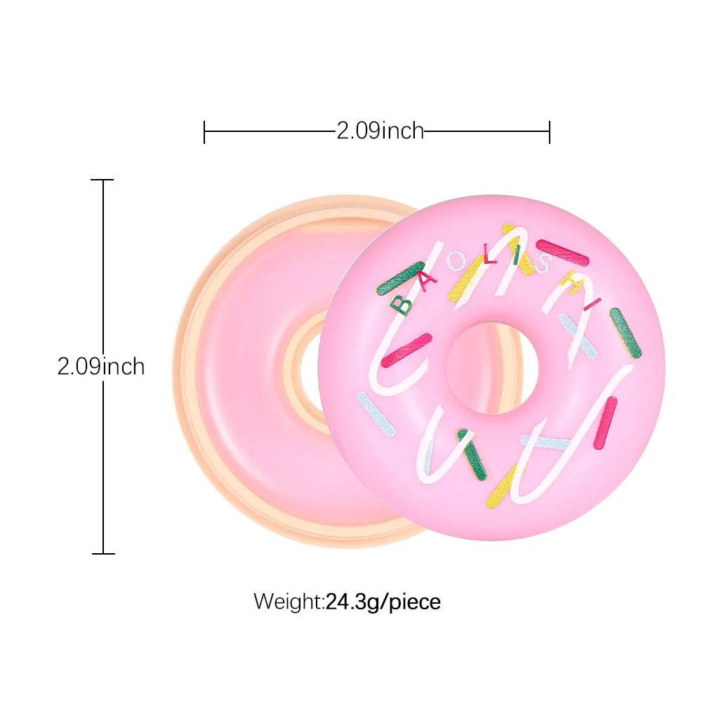 Ciambella Balsamo per le labbra Schiarente rapido Lucidalabbra Esfoliante Dissolvenza Labbra Liner Pelle morta Idratante Prodotti per la cura coreana Bellezza Salute
