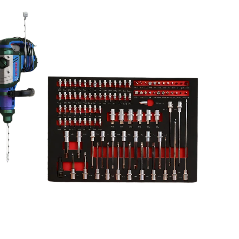 

Auto Repair Combination Set of Auto Repair Wrench Tools Eva Set Socket Car Repair Multi-Functional Set
