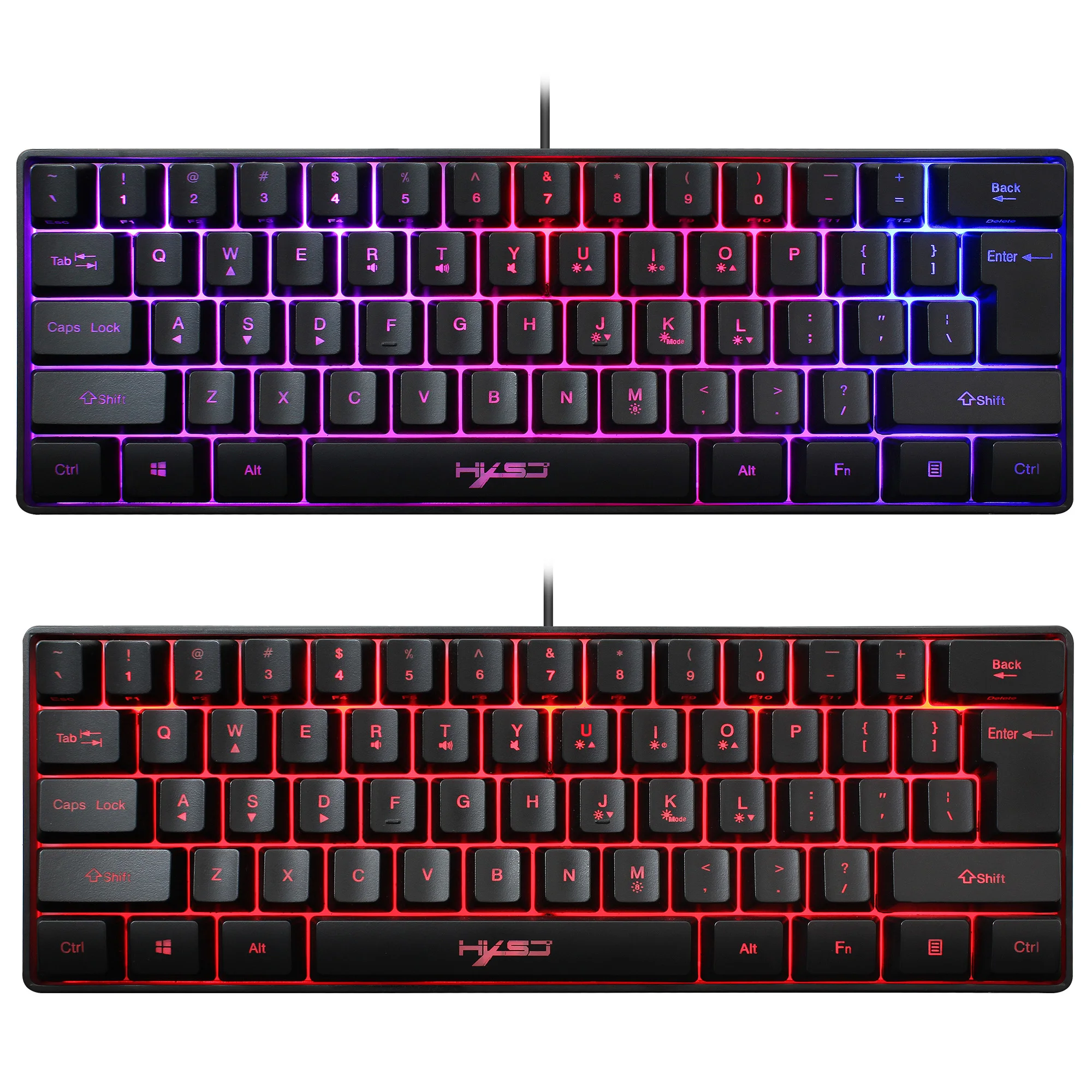 Spot V70061 Key Membrane Keyboard Can Be Switched, and the Light RGB Can Be Adjusted