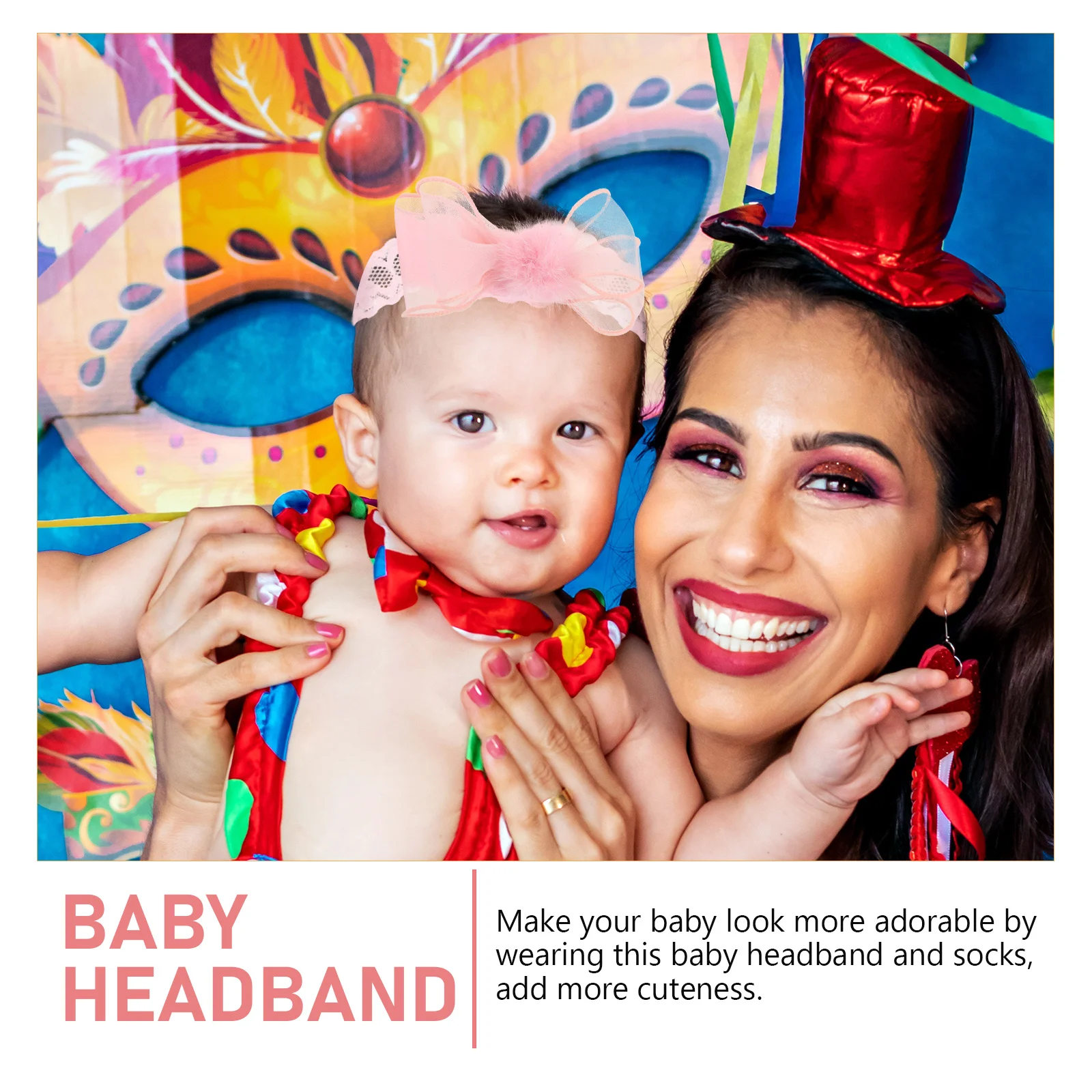 

Baby Comfortable Fit Classic Style Toddler Headband Party Headband Accessories Girls Toddlers Newborn Headdress