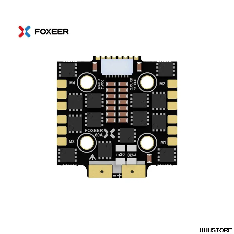 

Foxeer REAPER Mini 4in1 BL32 60A 8S ESC Brushless Multi Version BLHeli32 3-8S Lipo BLHeliSuite32 for FPV Racing Drone Kit Parts