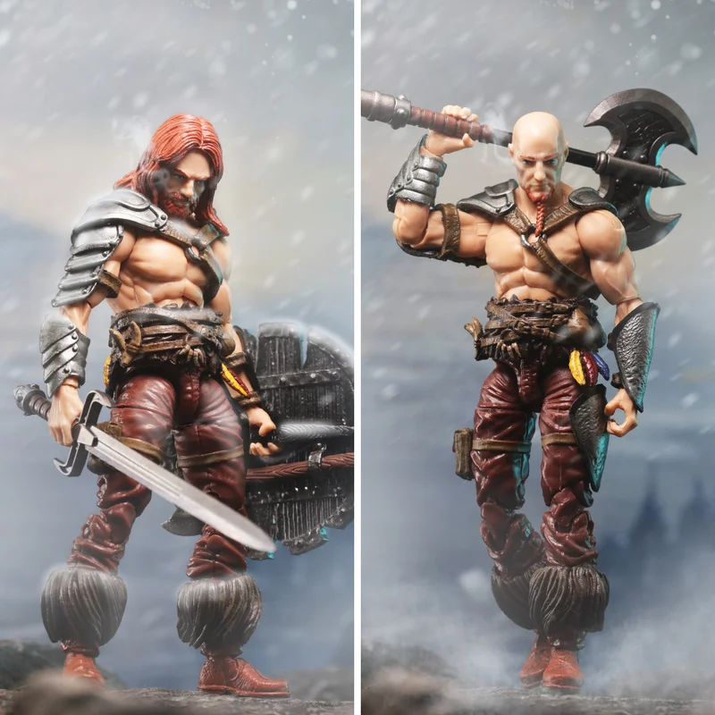 1/18 Scale New Boss Fight Studio Wave 6.5 Nordic Barbarians Skeletons Articulated Figures Collection Decoration Model Toy