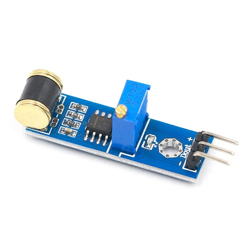 801S Vibration Sensor Vibration Module 3Pin Analog Output Adjustable Sensitivity