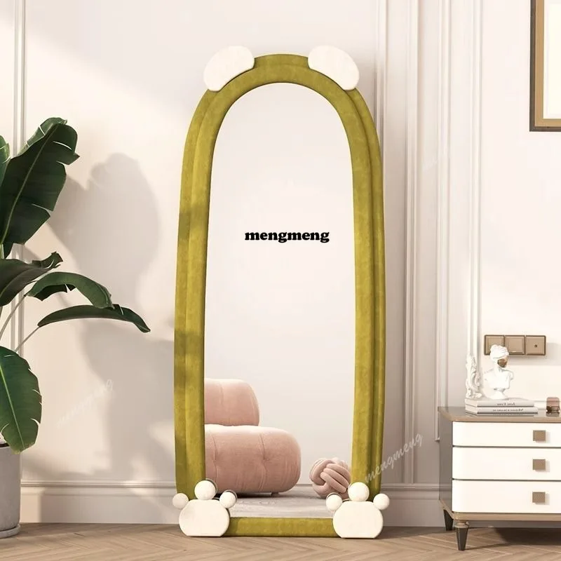 

Baby Nursery Mirror Standing Clothes Dressing Design Bathroom Mirror Girls Rectangle Adornos Para El Hogar Home Accessories