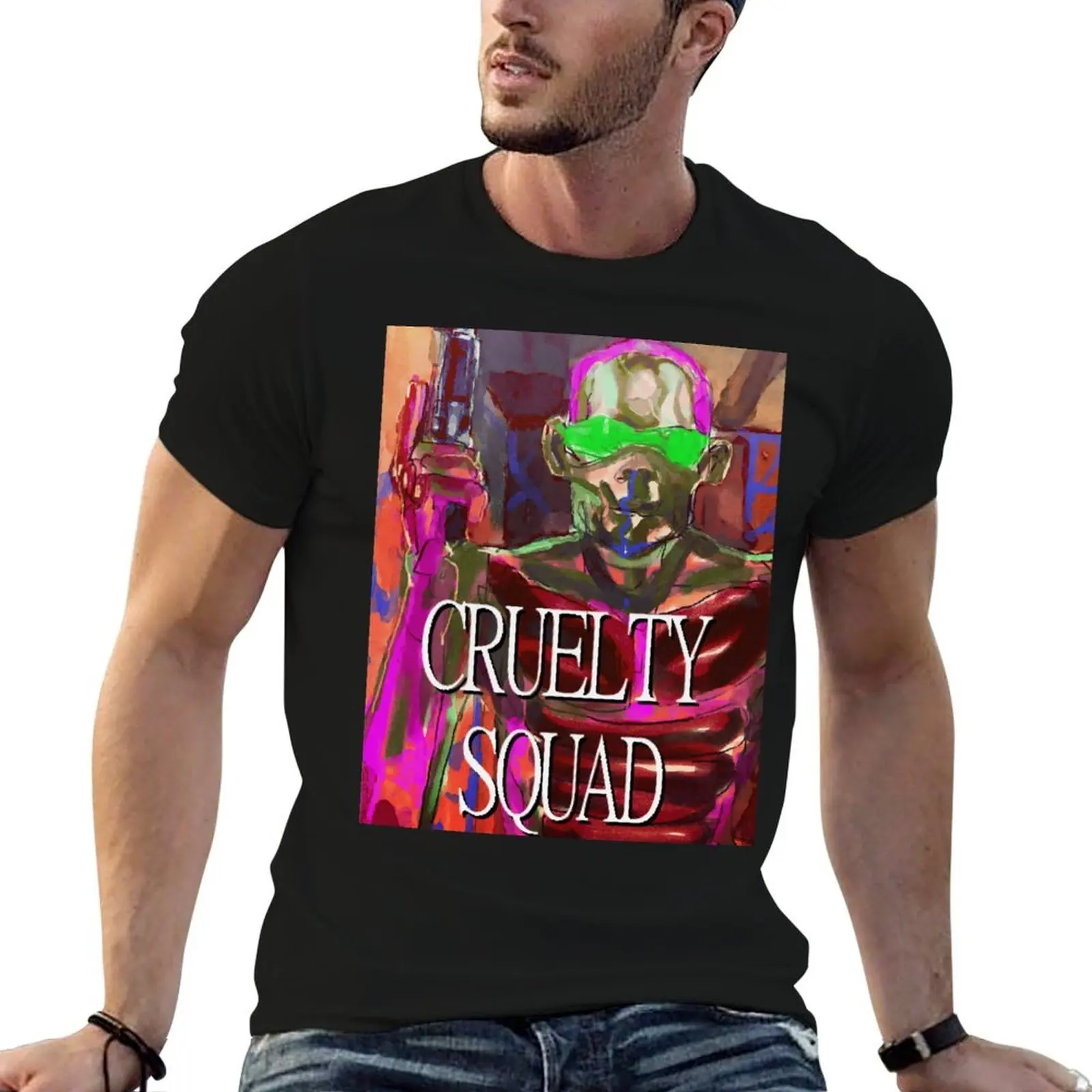 T-shirt Cruelty Squad, léger et décontracté, pour l'été