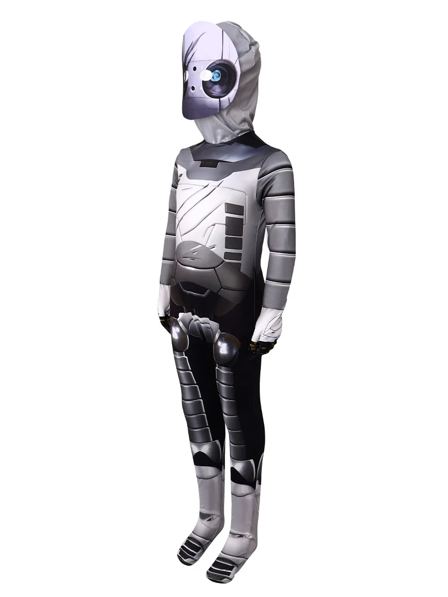 New The Wild Robot Cosplay Costumes The Wild Robot Bodysuit For Children Adults Costumes Halloween Cosplay Cartoon Jumpsuit