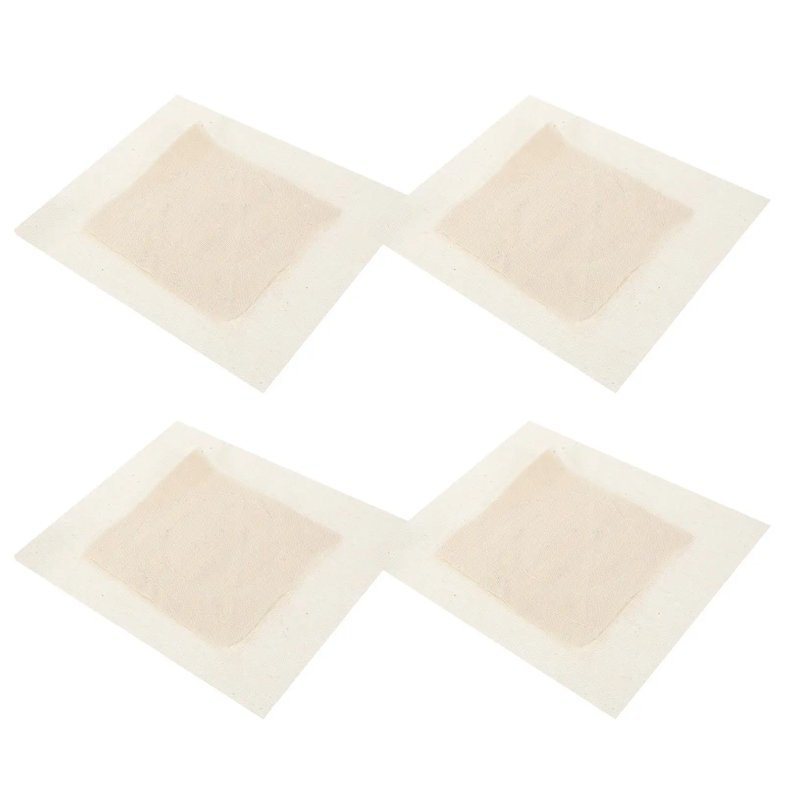 

4 Pcs Brush Wipe Replace Fabric Thick Strong Reusable Multifunctional Oil Wiper Replace Fabric Even Spreading BBQ