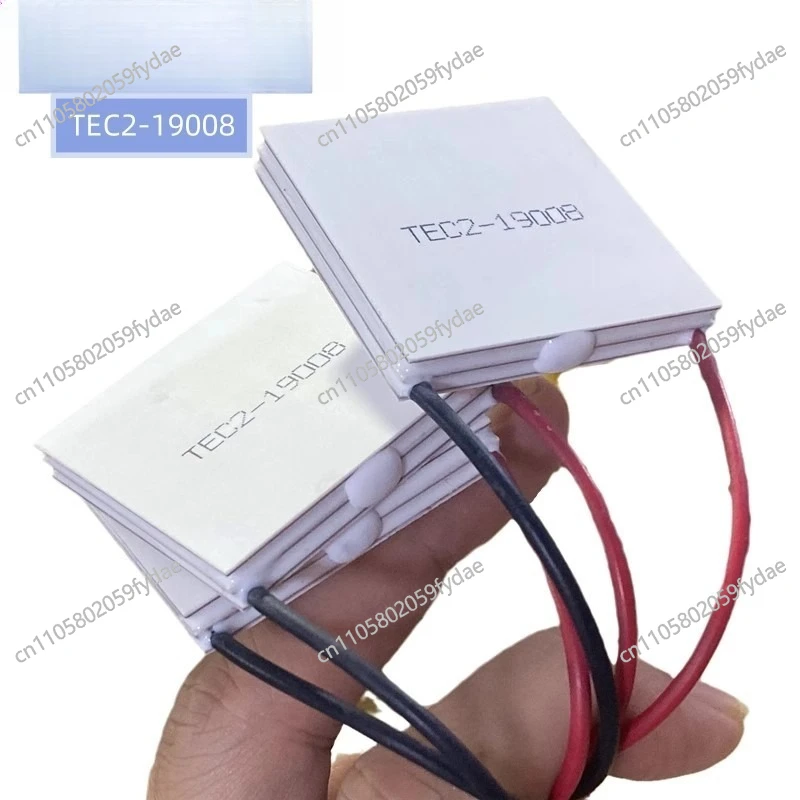 Refrigeration Sheet 1pcs Industrial-grade Double-layer TEC2 -19008 12V8A Large Temperature Difference Semiconductor 40*40MM