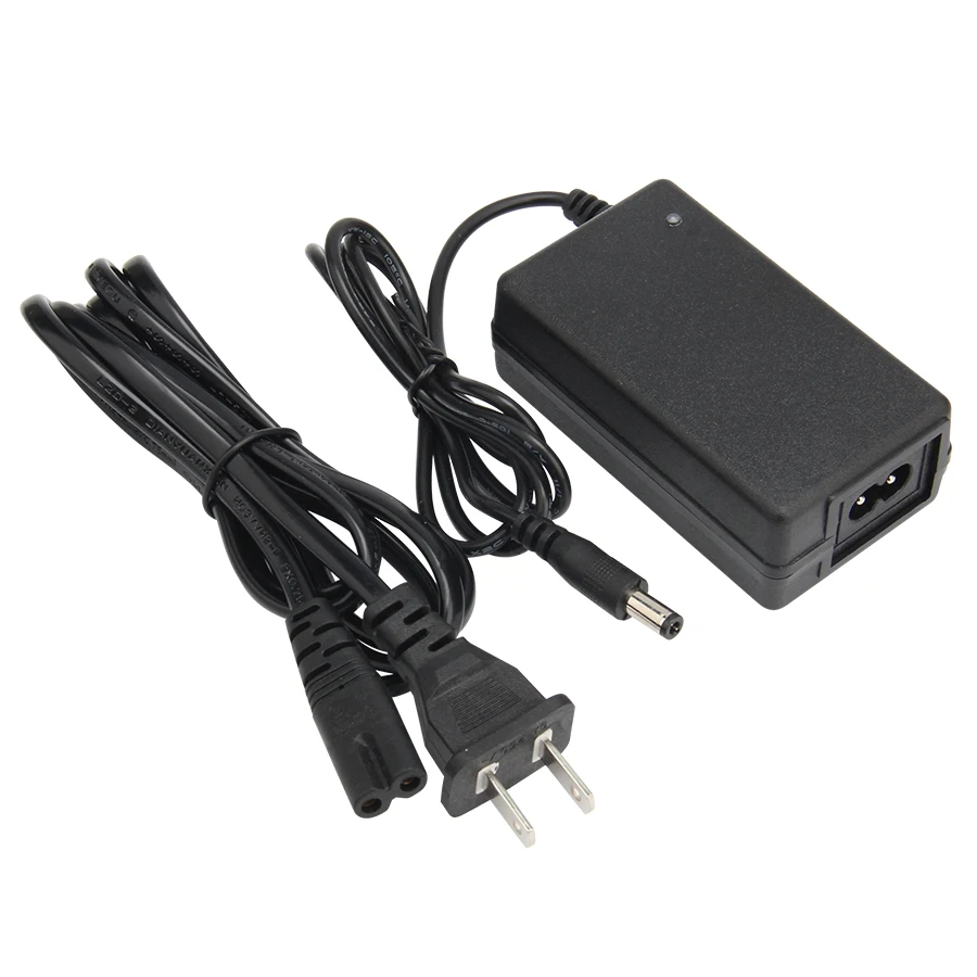 50pcs/lot 21V 1.5A Lithium Battery Charger DC 5.5*2.5mm EU/US/UK/AU Plug 100-240V Li-ion Battery Wall Charger