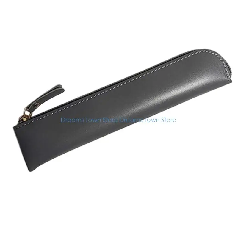  Daily Commute Pencil Pouches with Pull Tab Zip, Smooth Pen Case for Desk Supplies, School Storage, and Easy Carry Use
