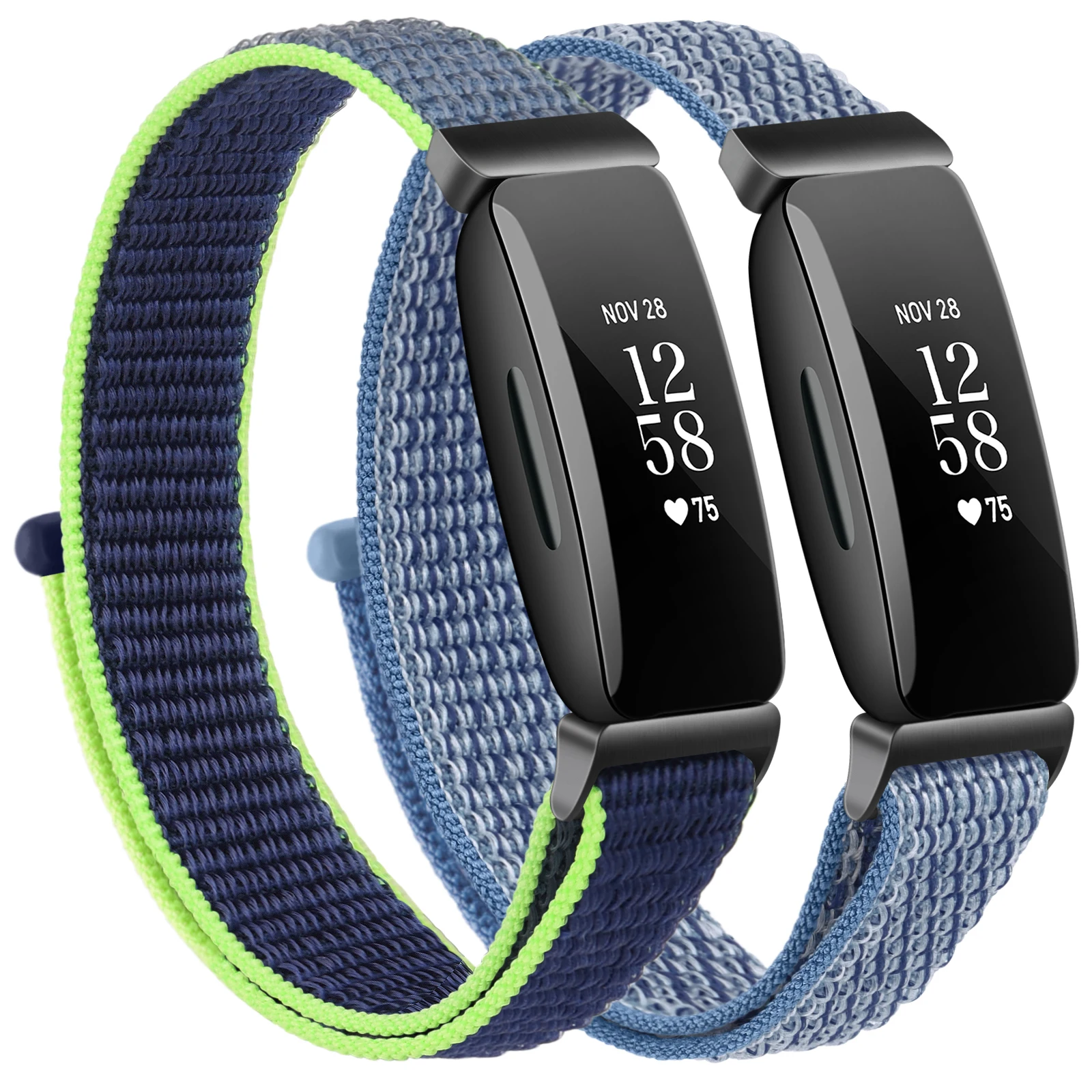 Nylon Strap For Fitbit Inspire 2/Inspire/Inspire hr Watchband Adjustable Bracelet For Fitbit ACE 3/ACE 2 Strap Wristband Correa