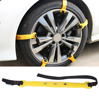 10pcs 185‑225mm Tire Anti Skid Belt Snow Car Security Tyre Chains Universal For Car Truck SUV