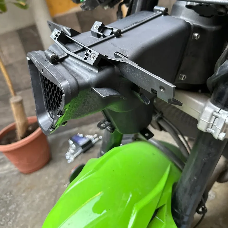 2024 ZX6R Ram Air Intake Cover Duct Motorcycle Accessories For