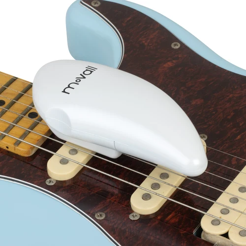 Movall MGP-01 Pedal de efecto de guitarra con sostenedor infinito de mano efecto de arco electrónico Pedal de retardo de soporte de guitarra con arco electrónico