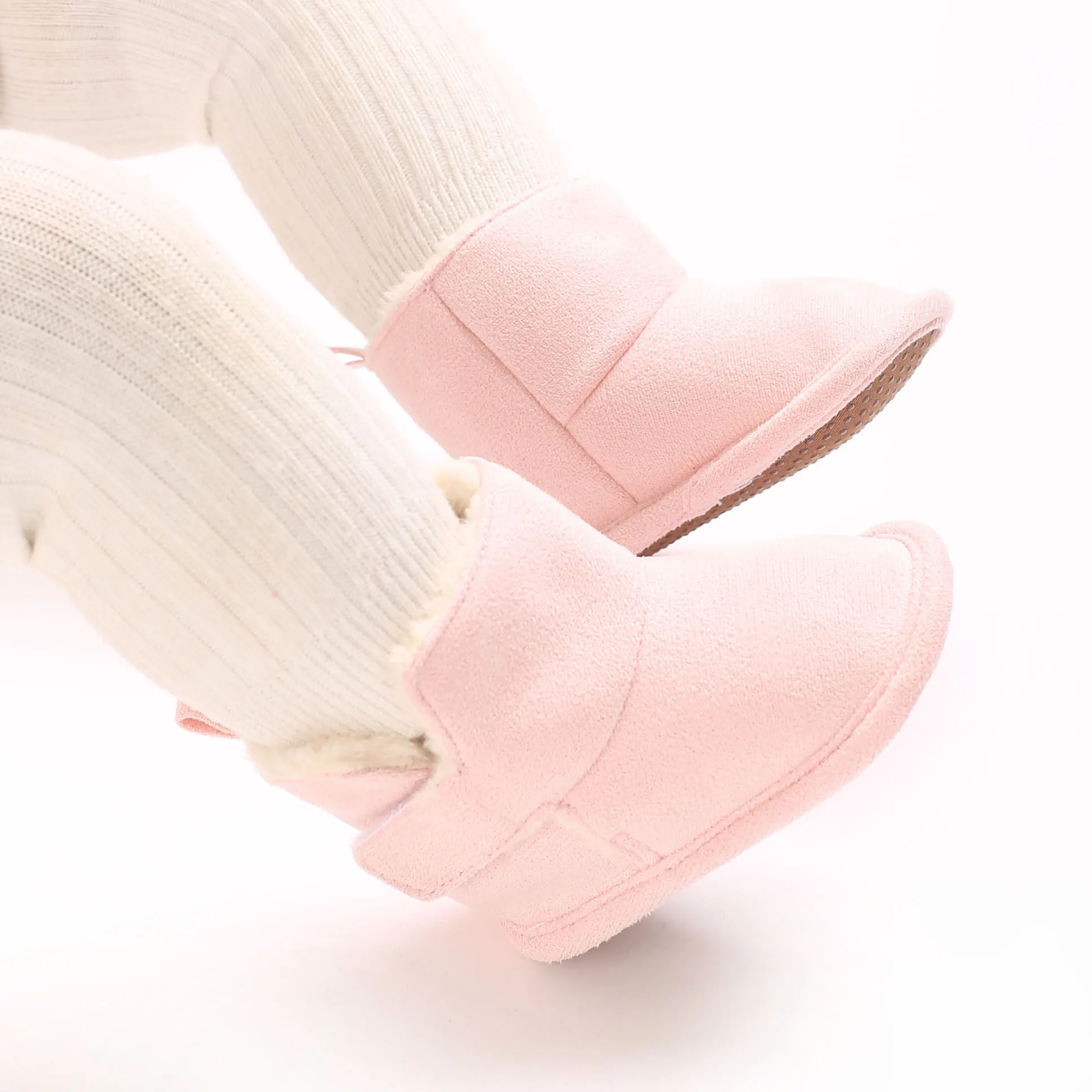 Neue Baby Stiefel Für Winter Wärme 0-18M Neugeborenen Baby Klett Weiche Sohle Anti Slip Vordere Schuhe baby Schuhe Warme Schnee Stiefel – Detail 17
