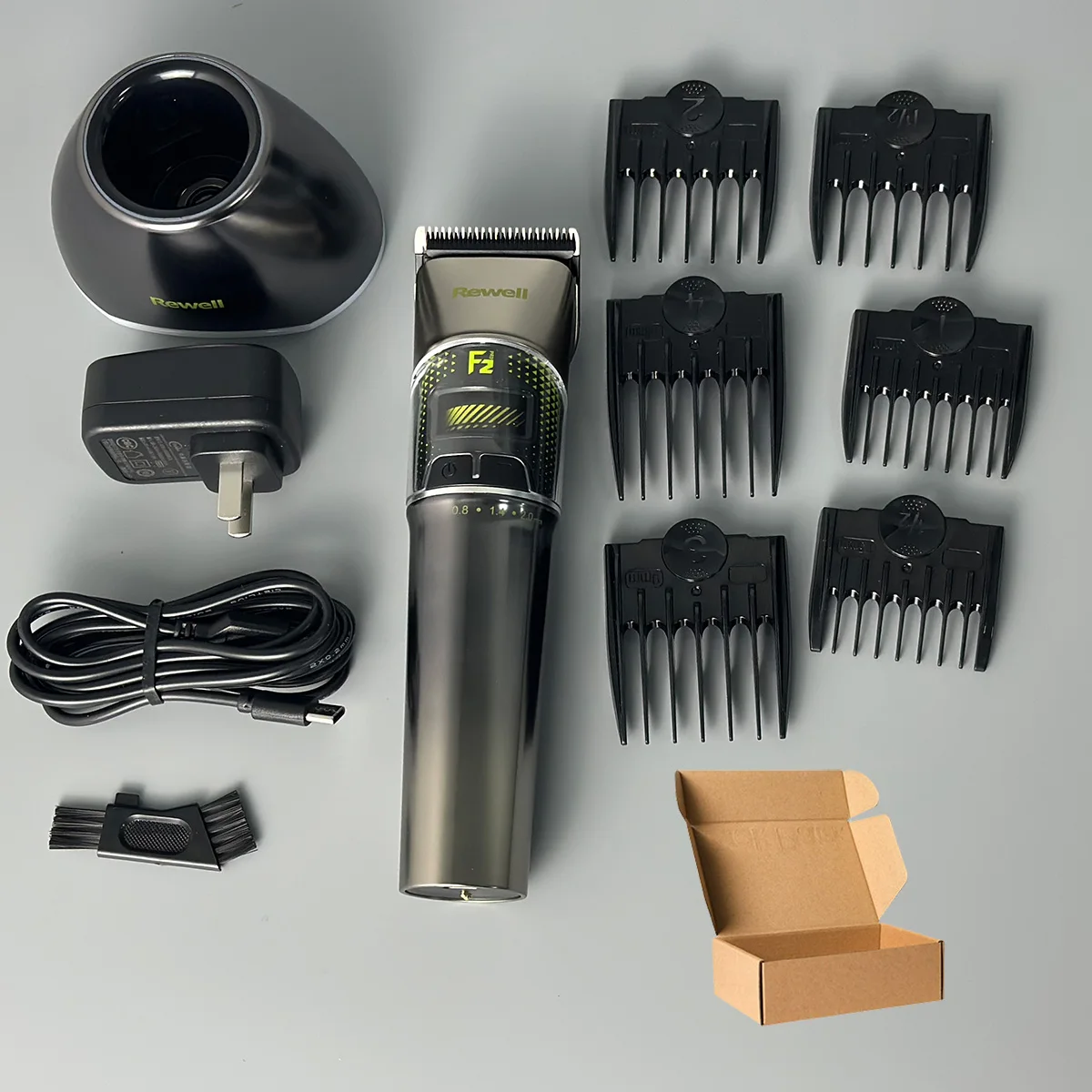 8000RPM Professional Outer Rotor Brushless Hair Clipper Detachable